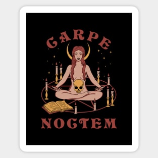 Carpe Noctem Sticker